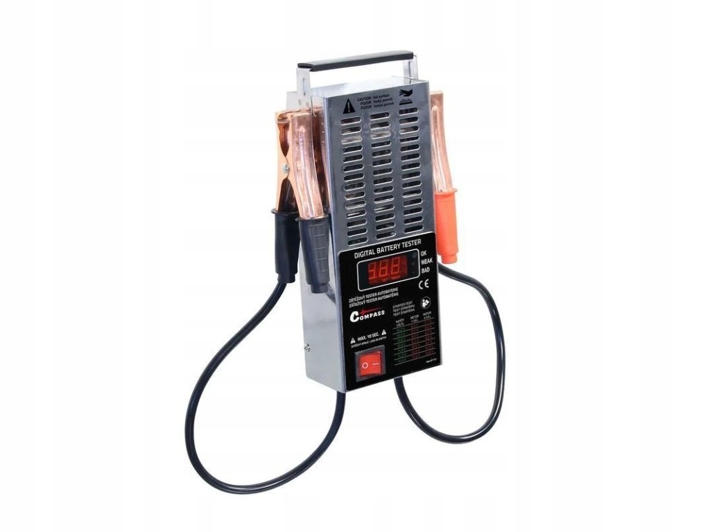 Tester autobaterie zátěžový Led CO-07172