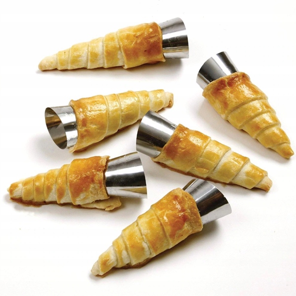 FOREMKI DO RUREK Z KREMEM DUŻE RURKI XXL Materiał metal