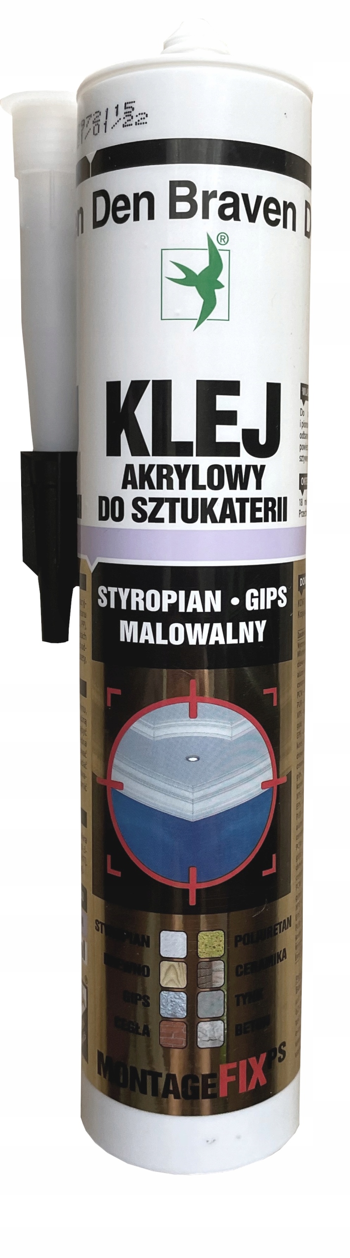 

Klej Montażowy Do Kasetonów Styropianu Den Braven