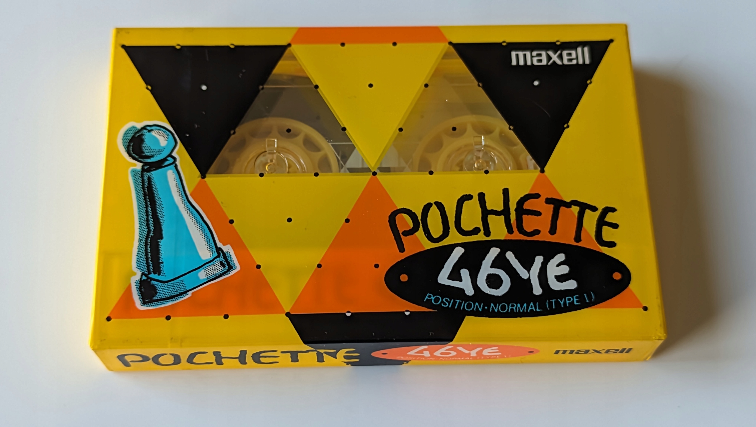 Maxell Pochette 46 Ye (yellow) 1988 1szt