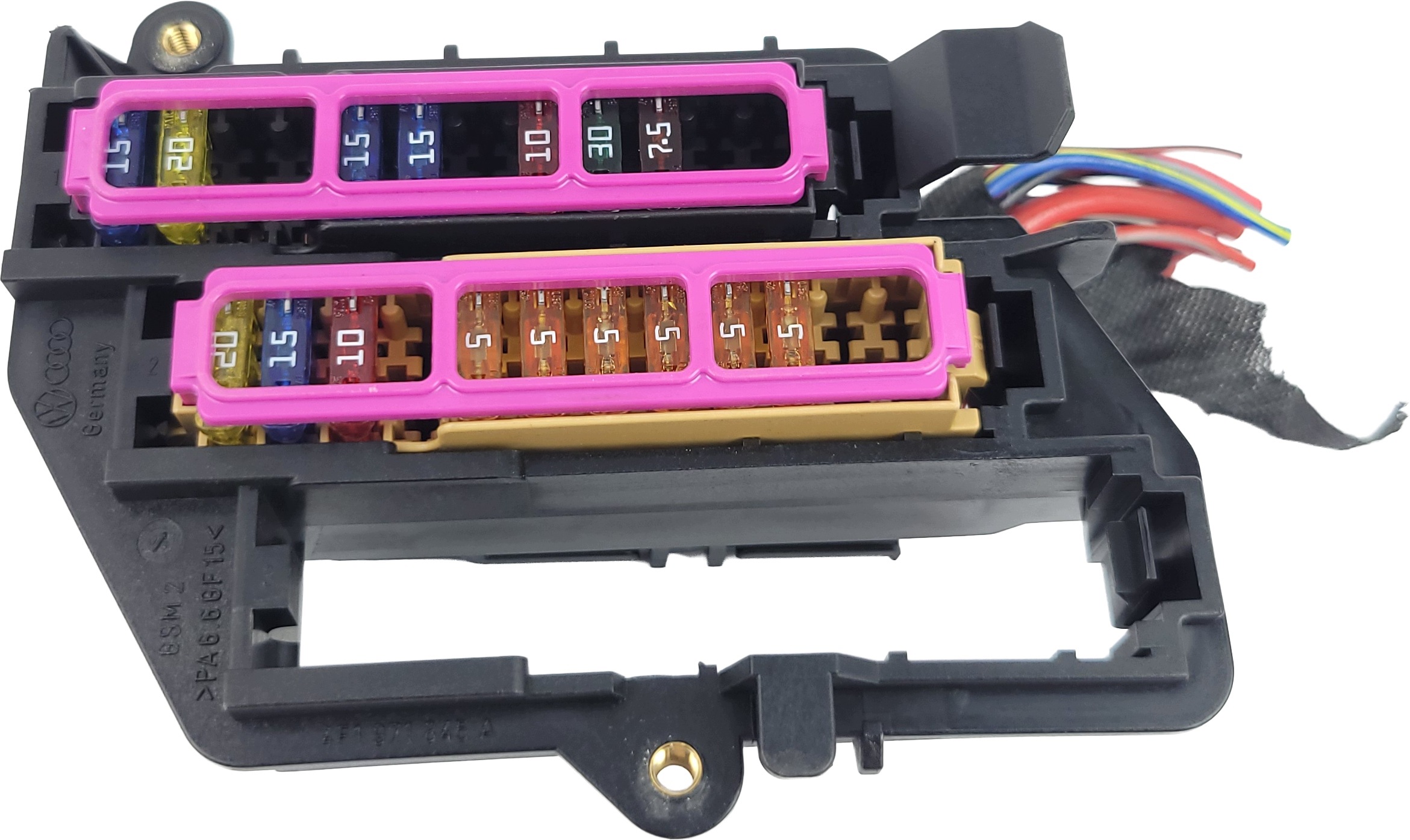 AUDI A6 C6 LIFT Module fusibles Support plaque 3.0 TDI 4F1971845A