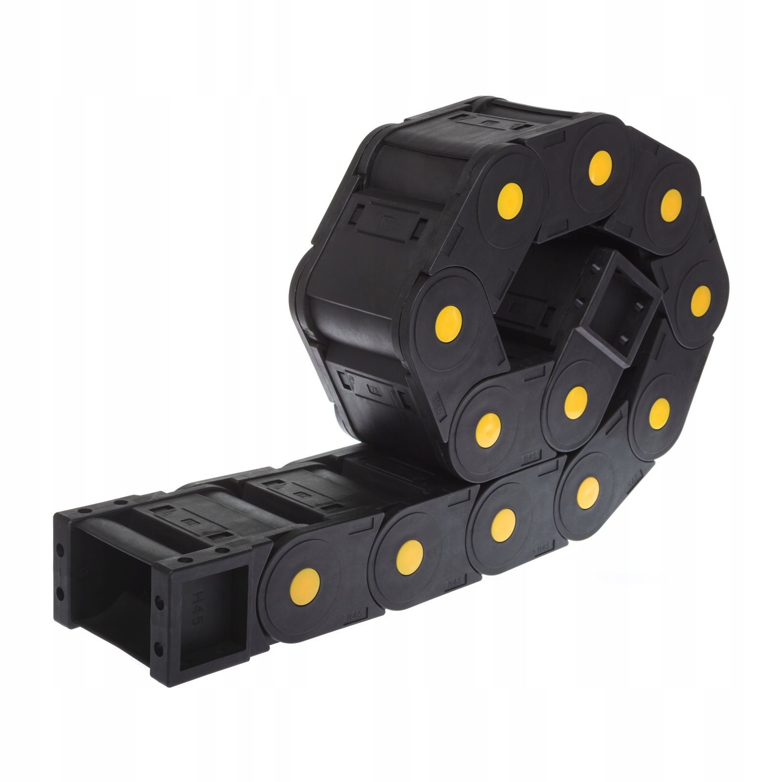 Prowadnica przewodów prowadnik kabli 45x75mm R75 Ct typ zasłonięty