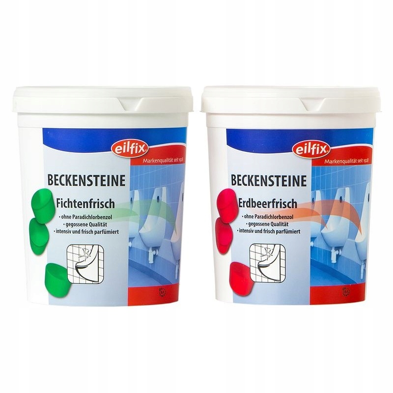 

Kostki do Pisuaru zapachowe truskawka 1kg Eilfix