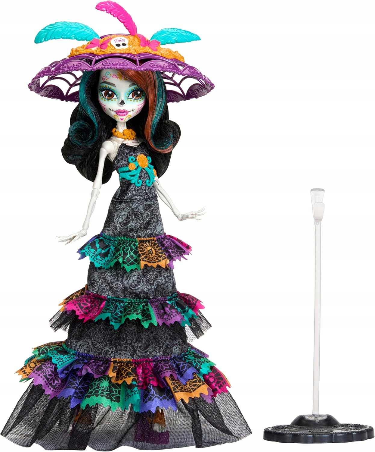 MONSTER HIGH Howliday Dia De Muertos Lalka SKELITA CALAVERAS HXH99