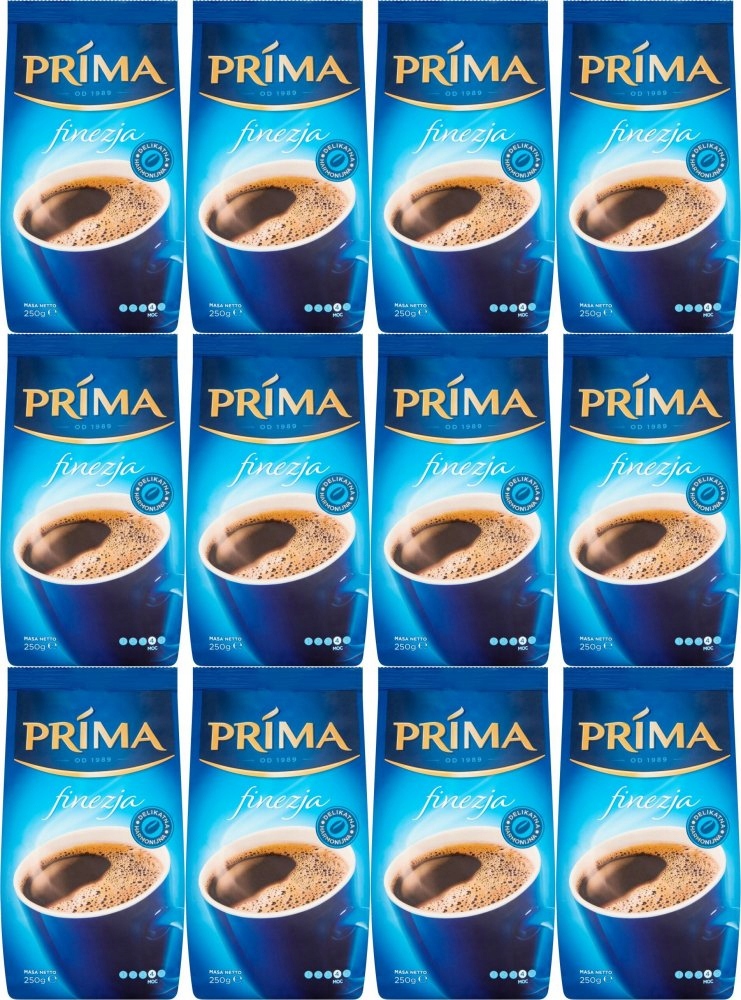 Kawa mielona Prima Finezja 250g 12szt