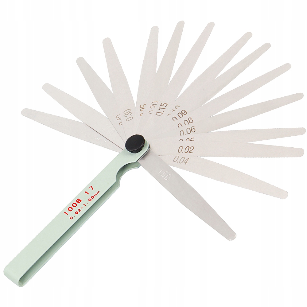 

Szczelinomierz Listkowy 17 Listków 0,02 1 100mm