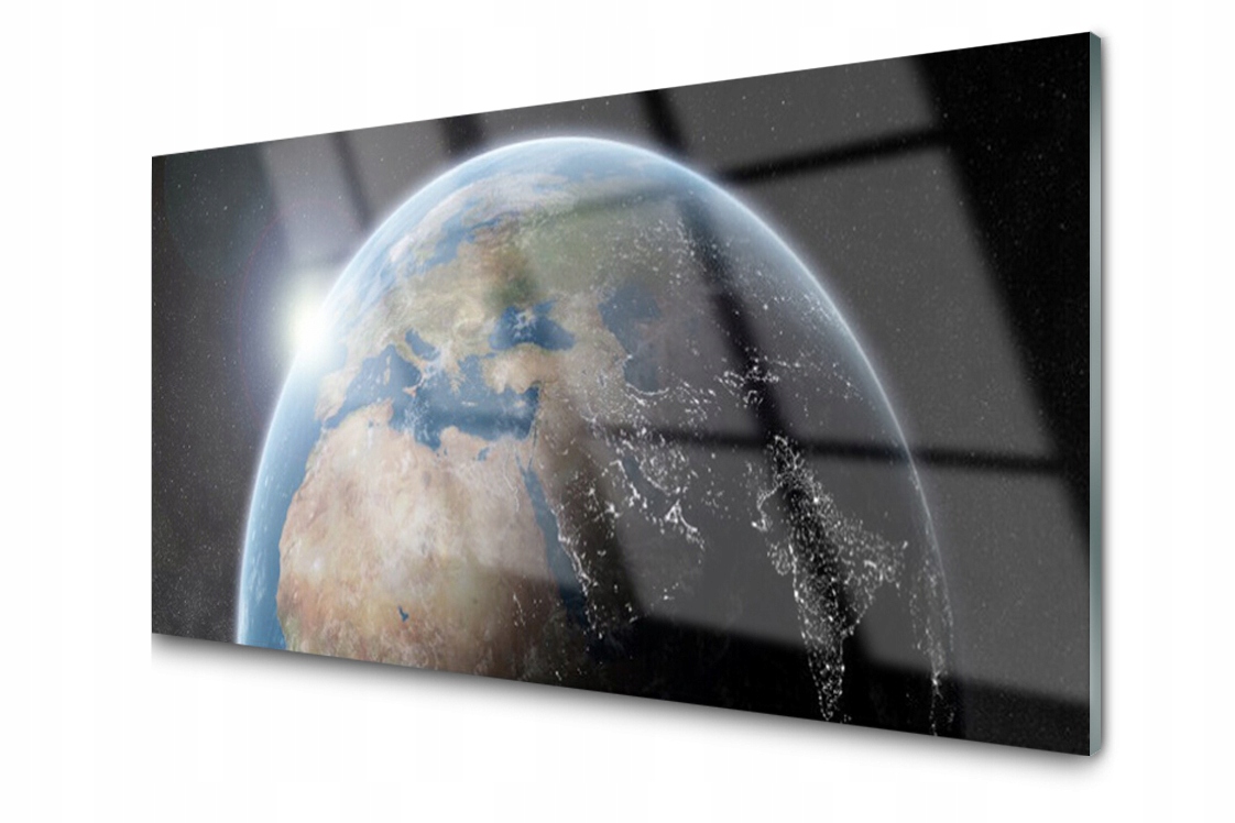 

Panel szklany Płytka Planeta Ziemia 120x60 + Klej