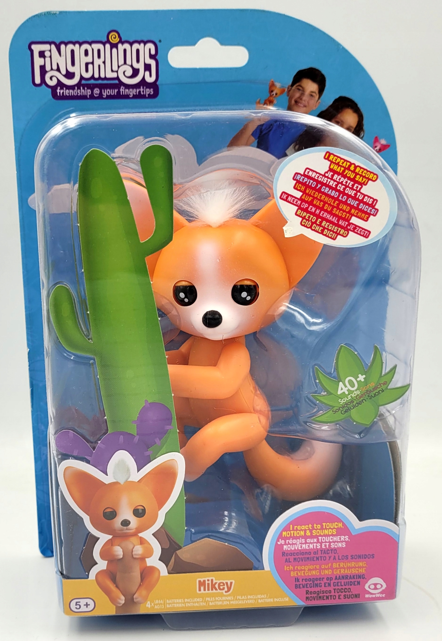 

Fingerlings Interaktywny Lisek Na Palec Mikey