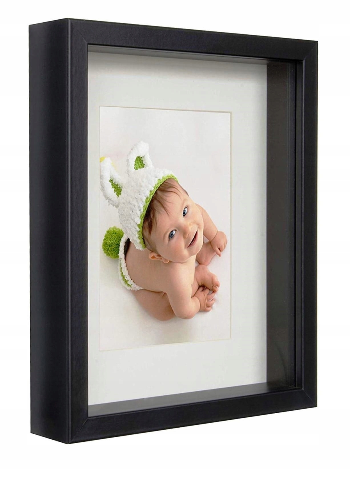 

Ramka na zdjęcie 3D głęboka galeria 20x25 czarna