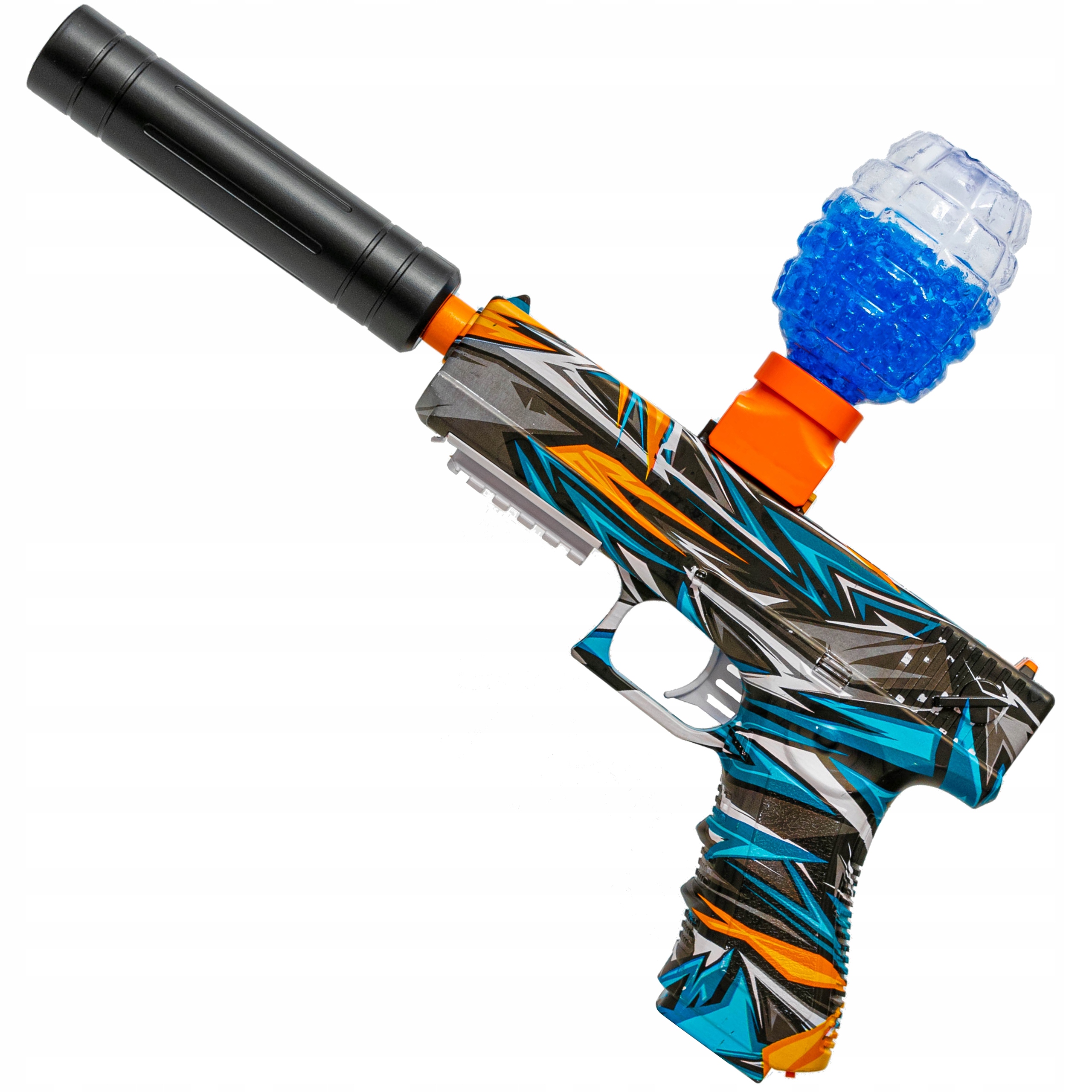 PISTOLET GLOCK AUTOMAT NA KULKI ŻELOWE Z TŁUMIKIEM Rodzaj pistolety