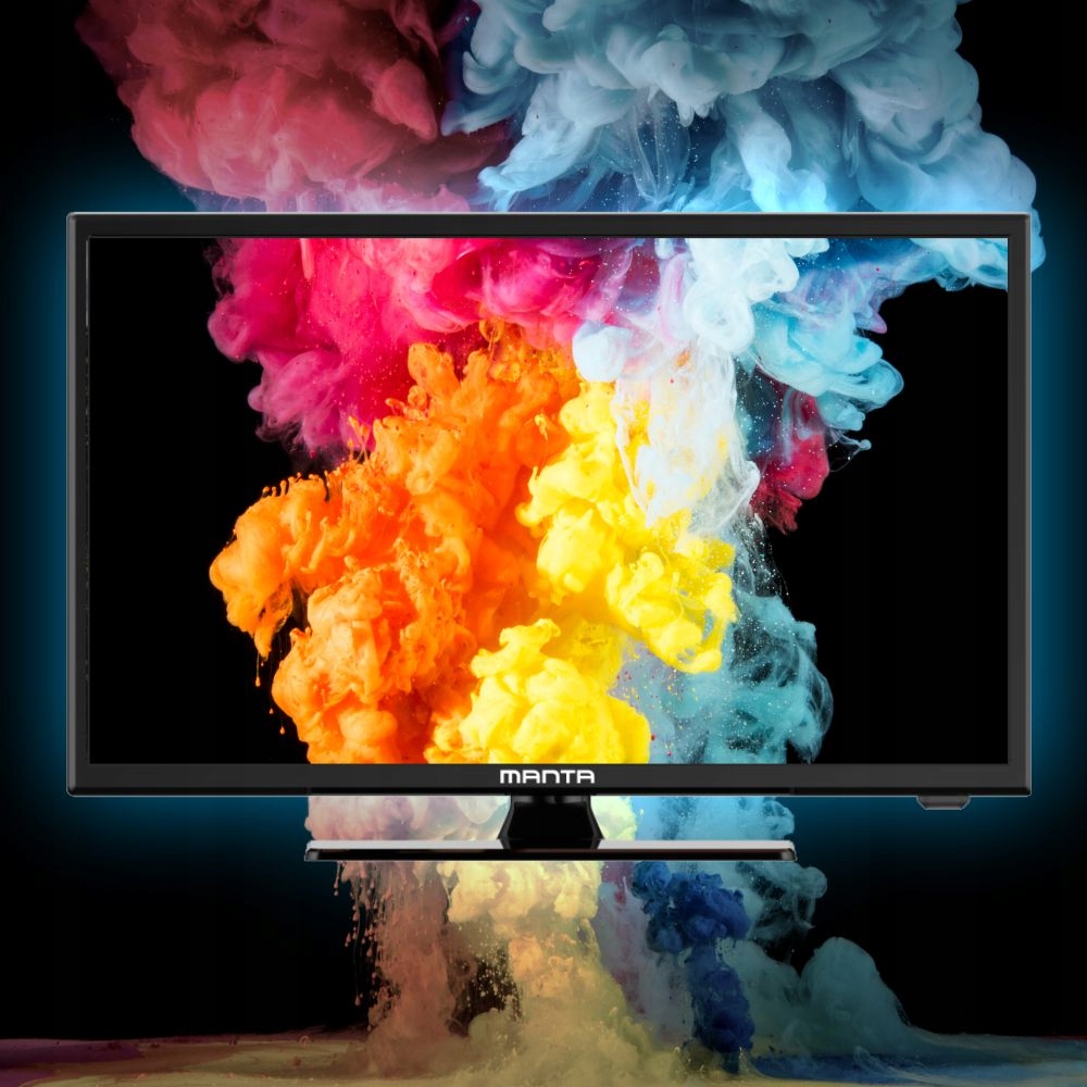 Telewizor 22 cale MONITOR 2w1 DVB-T2/HEVC/265 USB FHD 12V Typ telewizora LED