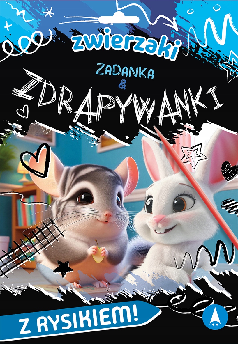 Zwierzaki. Zadanka & Zdrapywanki Monika Ślizowska