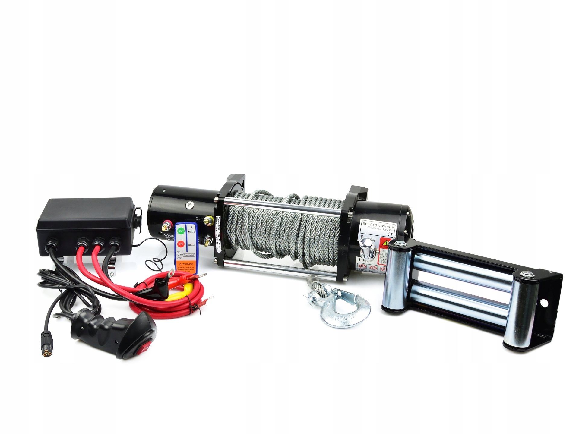 WYCIĄGARKA ELEKTRYCZNA 12V 12000LB WCIĄGARKA GEKO Model G81707