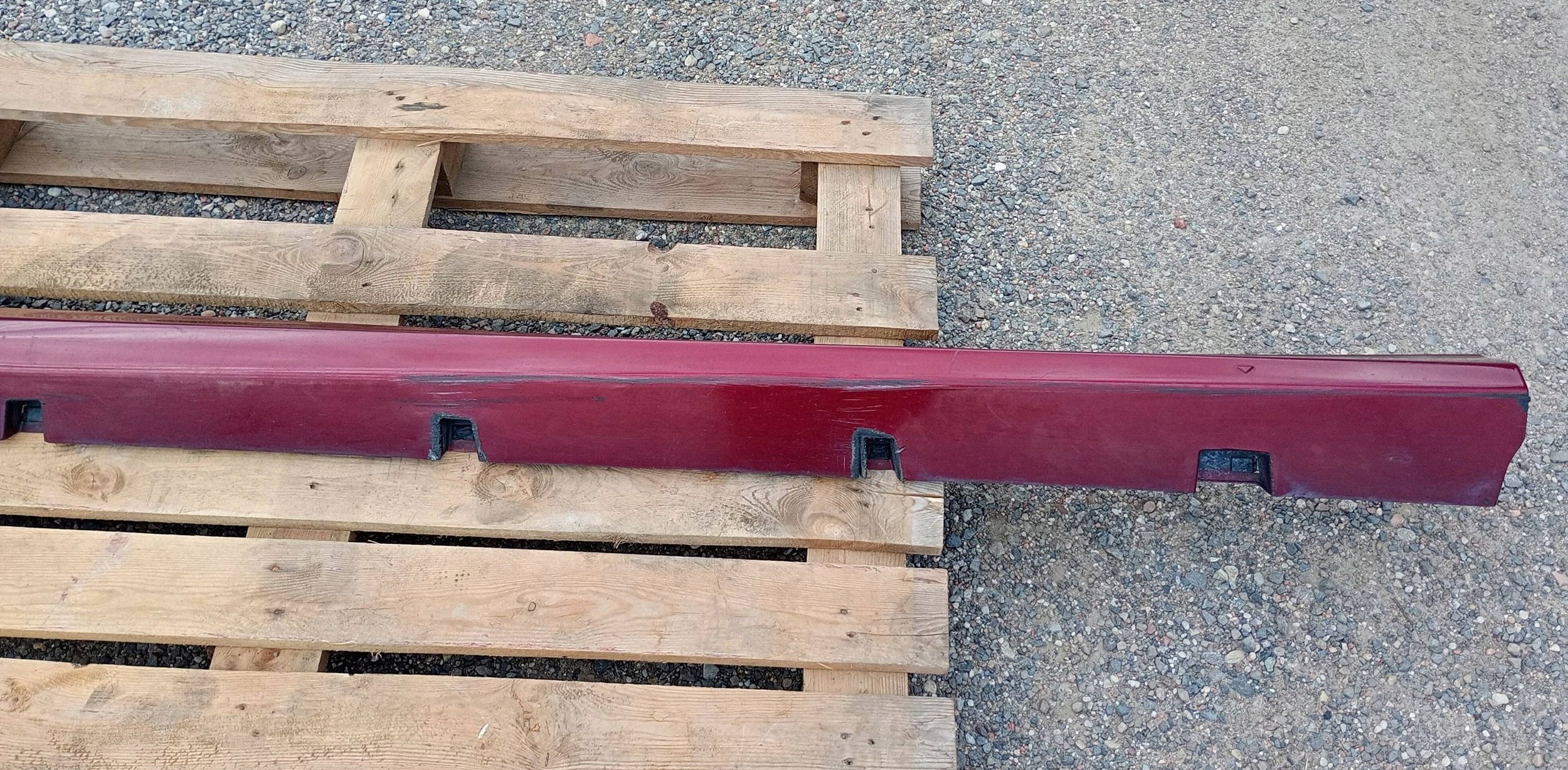 moulding threshold cap of the threshold threshold left Dodge Charger SRT 6.4 2015