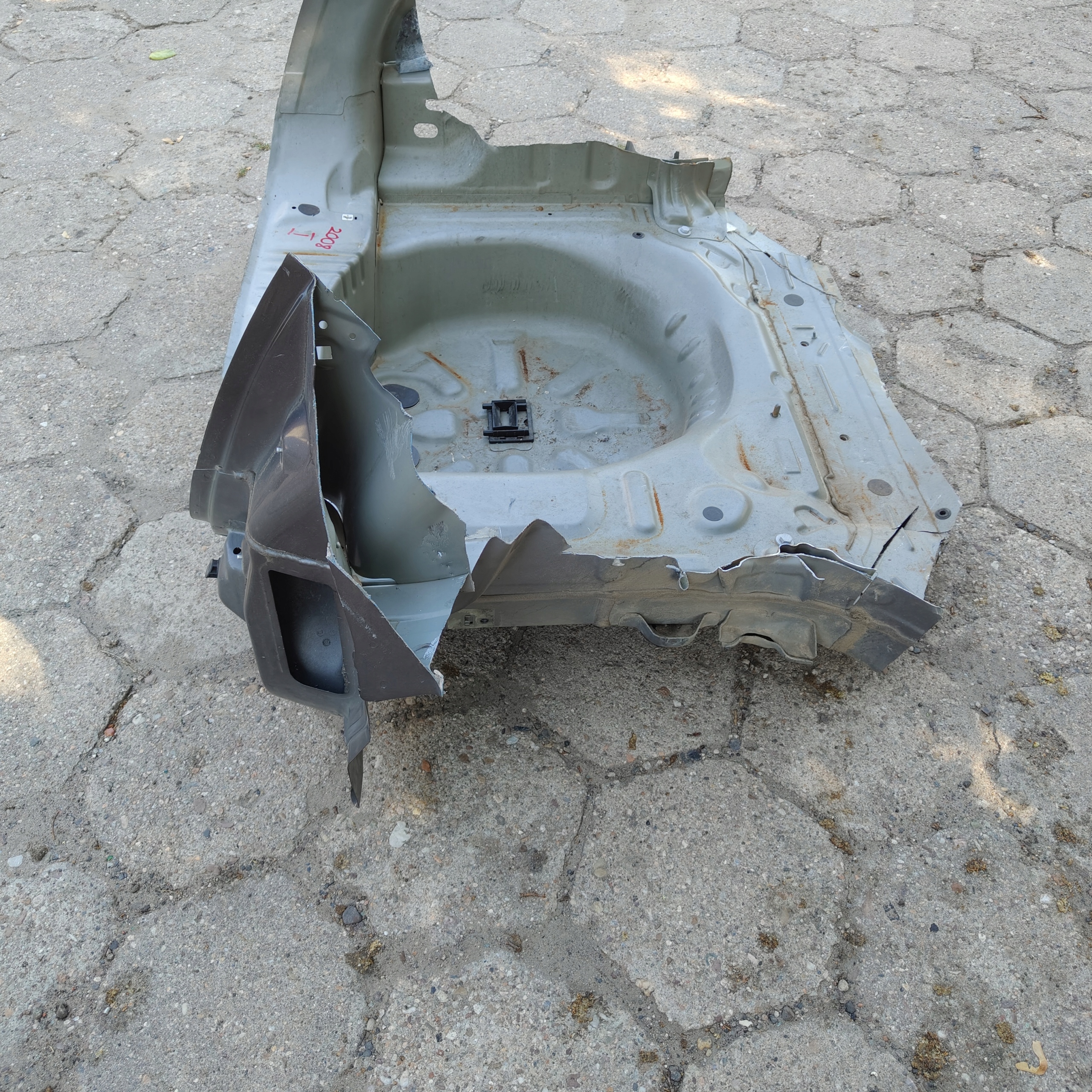 rear panel rear sump PEUGEOT 2008 and petrol