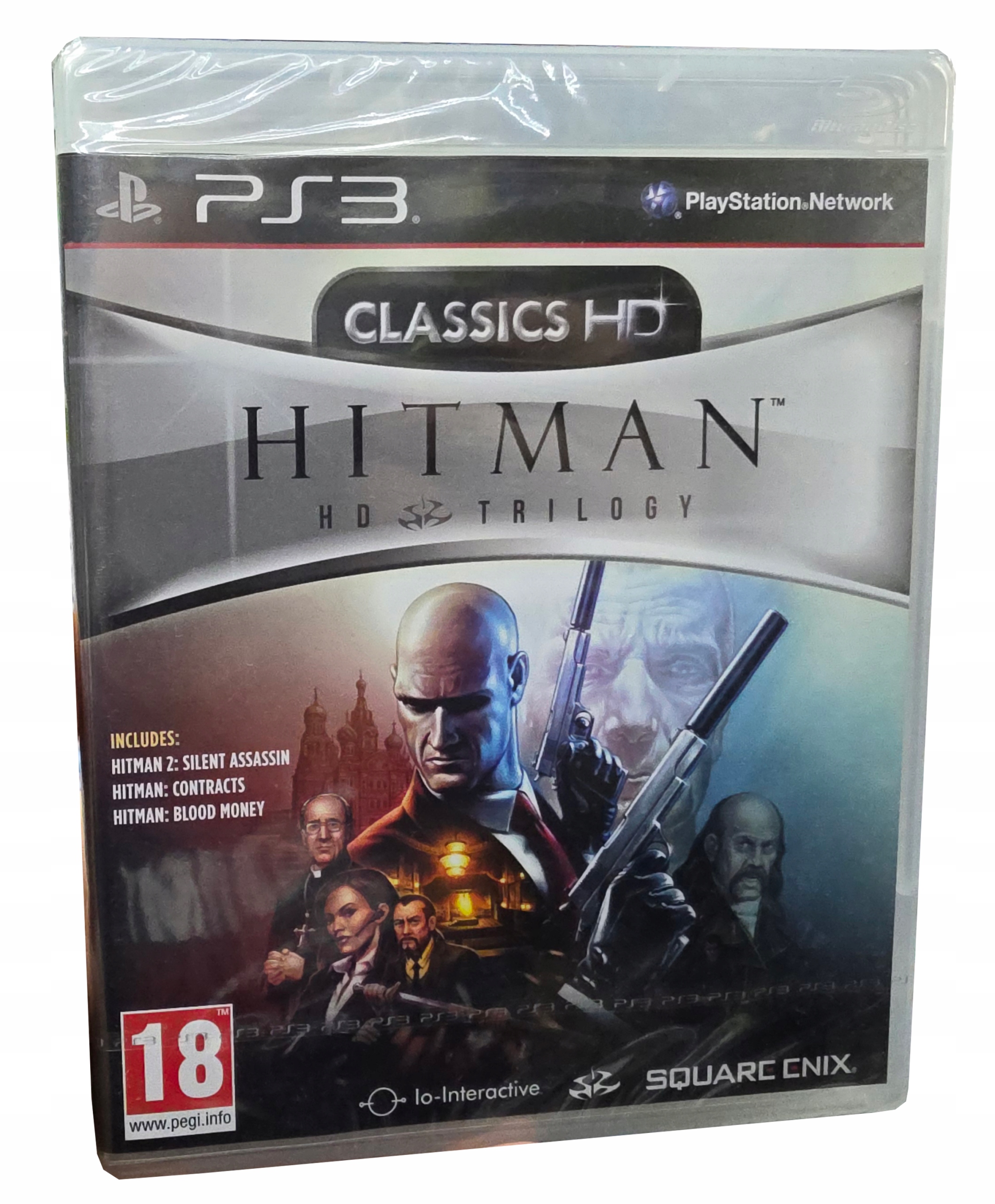 HITMAN HD TRILOGY PS3 ANGIELSKA OKŁADKA NOWA W FOLII