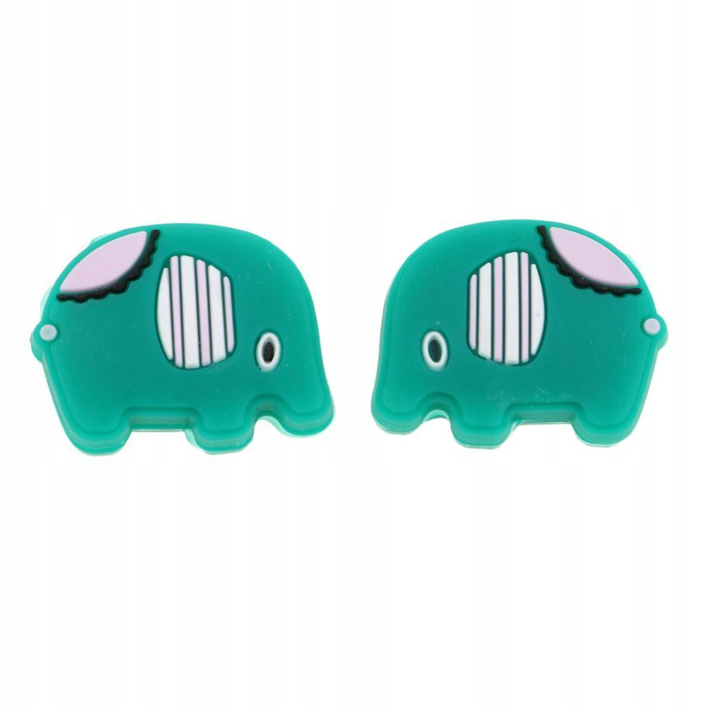 Amortyzatory do tenisa 2-pak Shock Green Elephant Wysokość siatki 0 m