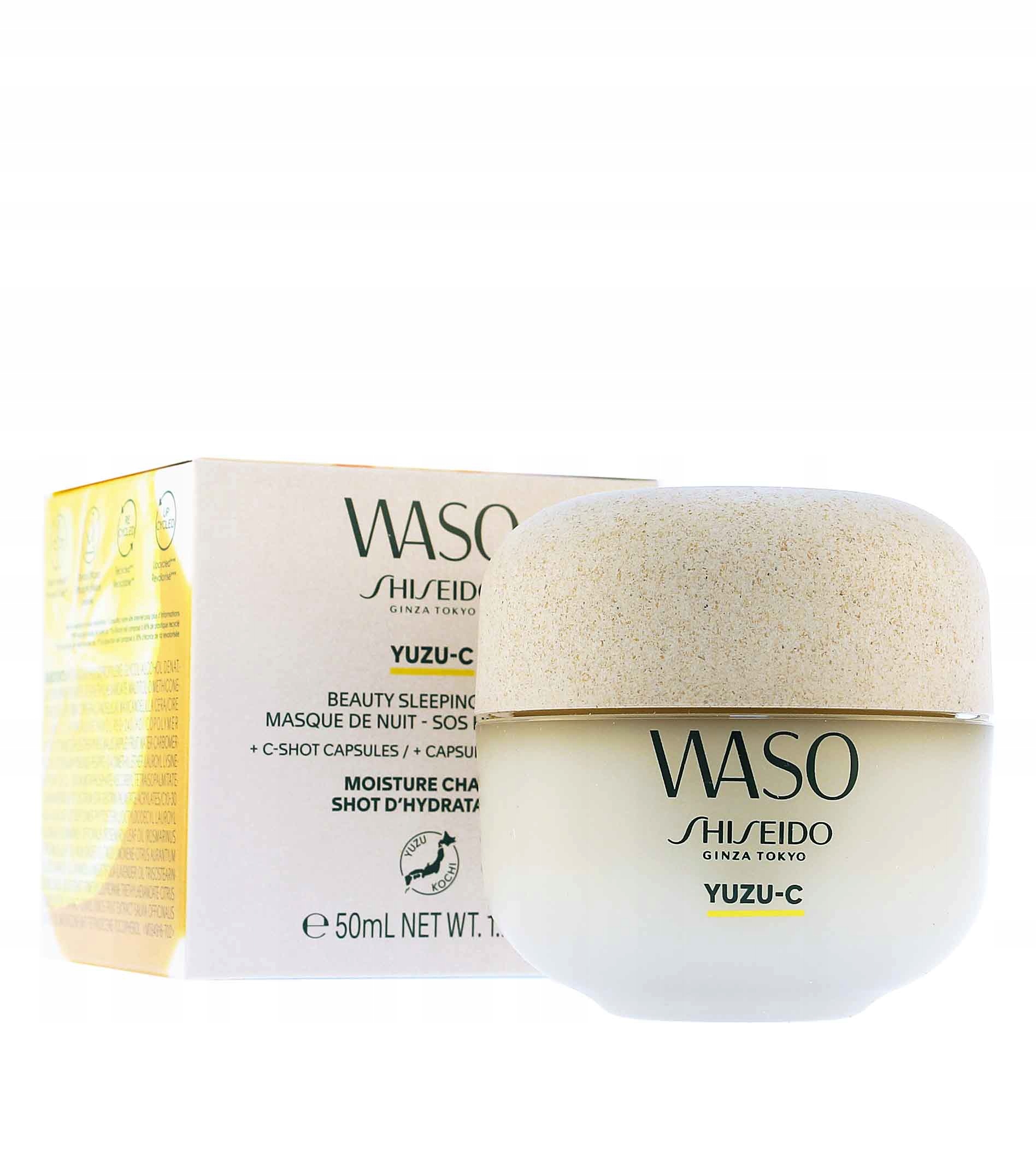 Shiseido Waso Yuzu-C noční pleťová maska 50 ml