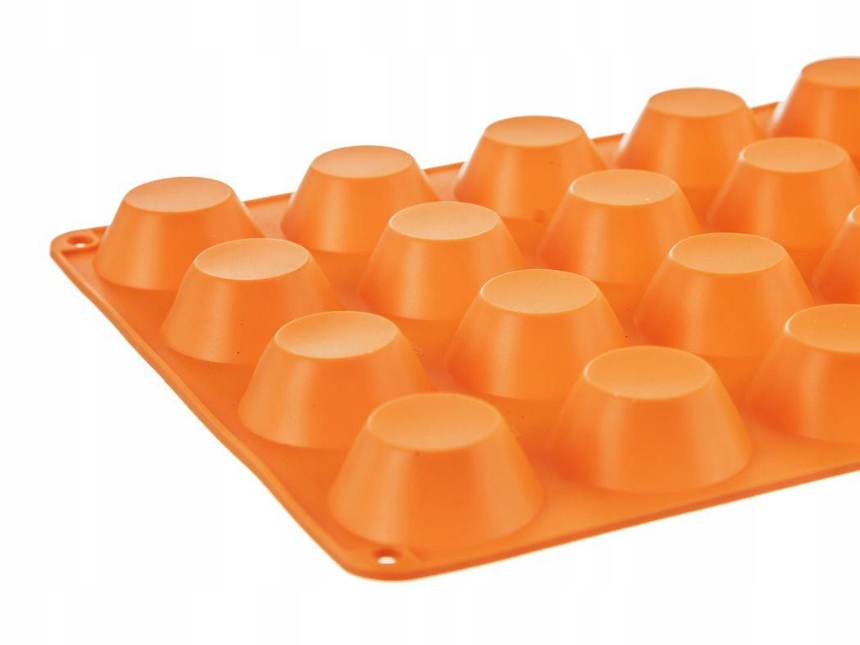 FOREMKA SILIKONOWA MUFFINEK BABECZEK CIASTEK 20SZT Materiał silikon