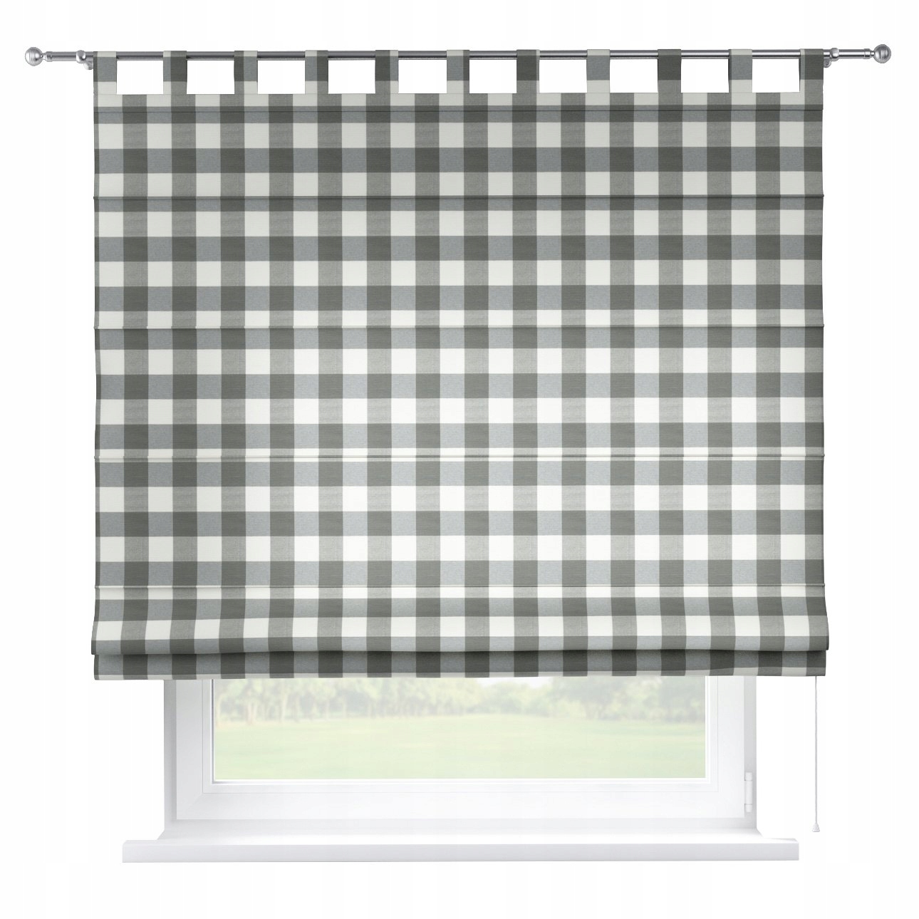 Hotová rímska roleta Verona 80x160 cm čierna