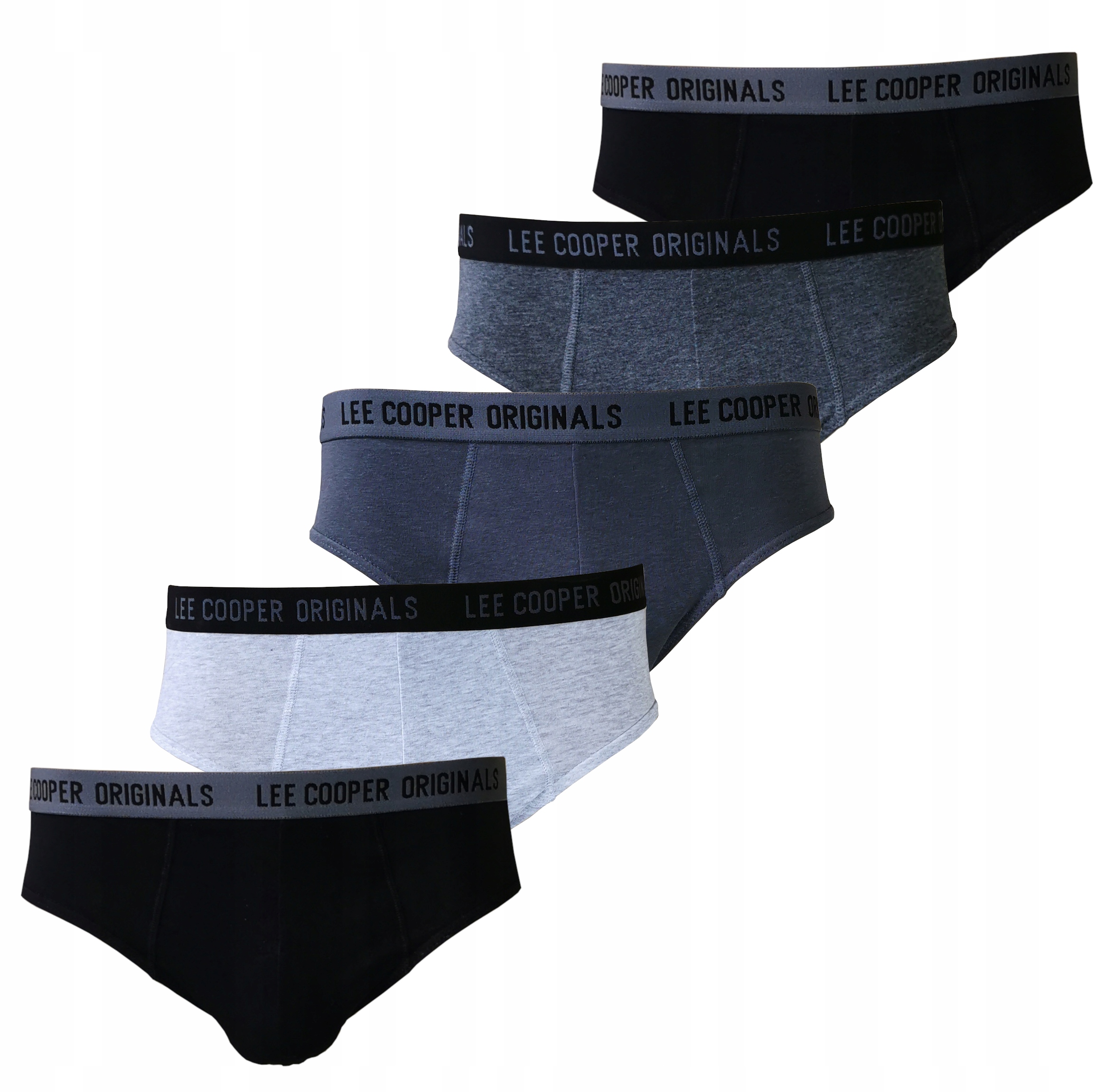 

Lee Cooper Slipy Majtki Męskie 5 Sztuk tu XL
