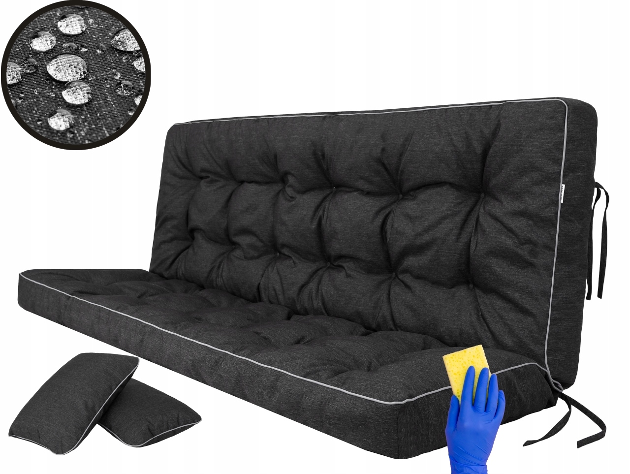 

Poduszka na Huśtawkę, Ławkę Ogrodową 120cm +Gratis
