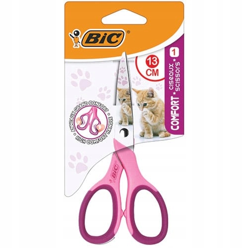 

Bic Nożyczki Comfort 13cm Decor blister 1szt