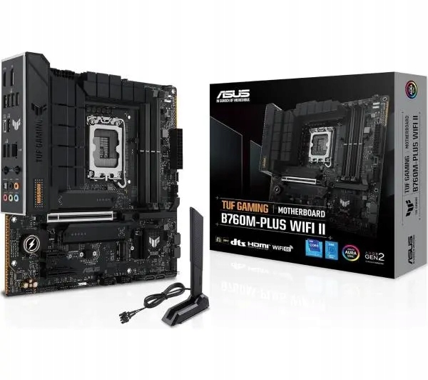 Základná doska Asus Tuf Gaming B 760 M Plus Wifi II Ddr 5 micro Atx 4 x