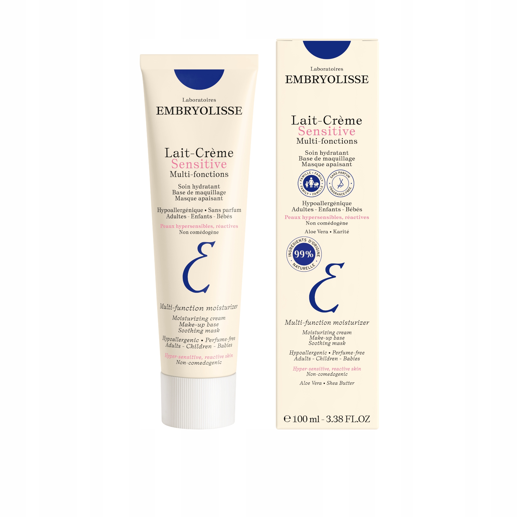 Embryolisse krem odżywczo nawilżający dla skóry wrażliwej 100 ml