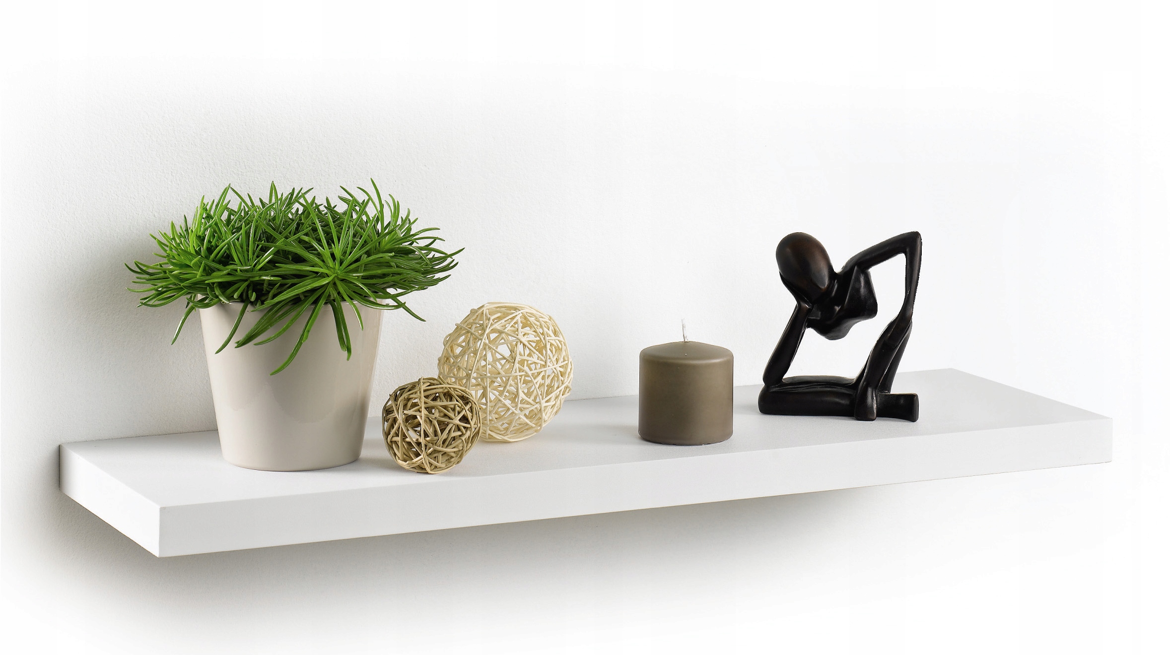 PÓŁKA WISZĄCA ŚCIENNA SAMOWISZĄCA 70 x23,5x3.8 CM