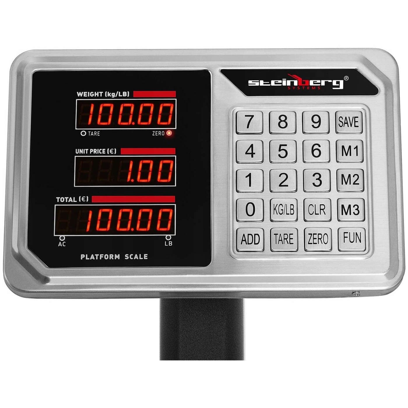 WAGA PRZEMYSŁOWA SKLEPOWA CYFROWA SKŁADANA 100 KG Kod producenta 10030524