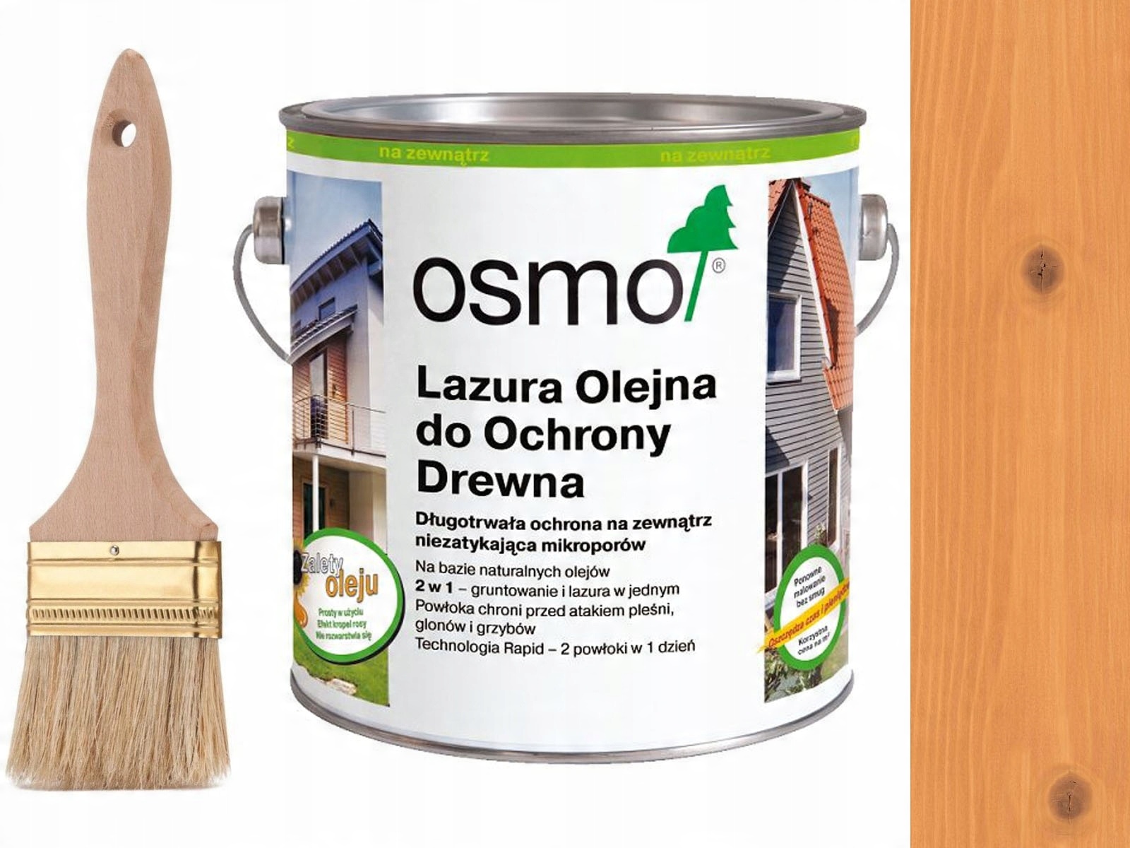 

Osmo 731 Lazura Ochronna do drewna Daglezja 0,75L