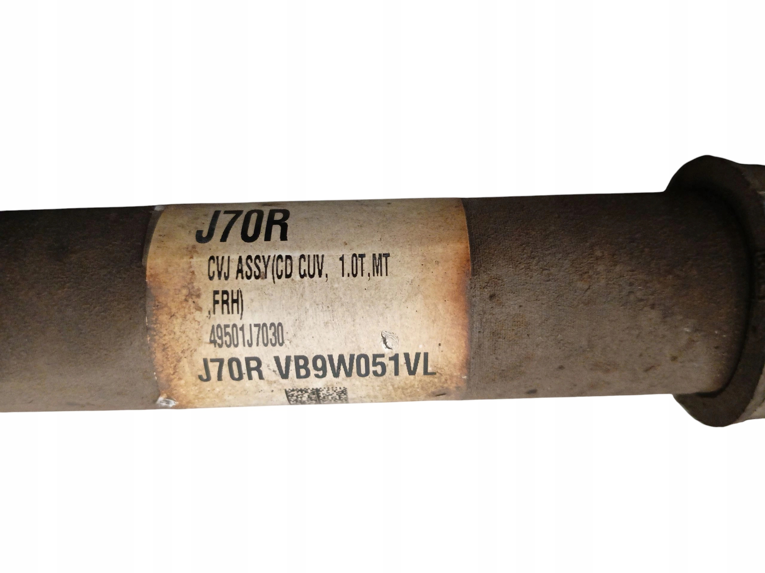 joint semi-axis right front KIA XCEED 1.0 T-GDI 49501-J7030