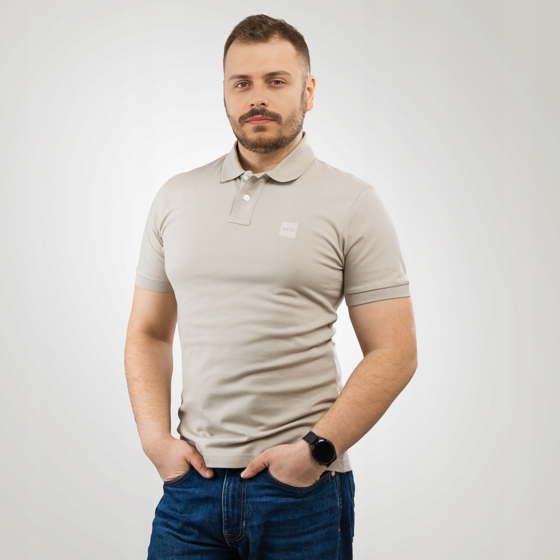 Pánská polovina Boss Pánská polovina Boss béžová S