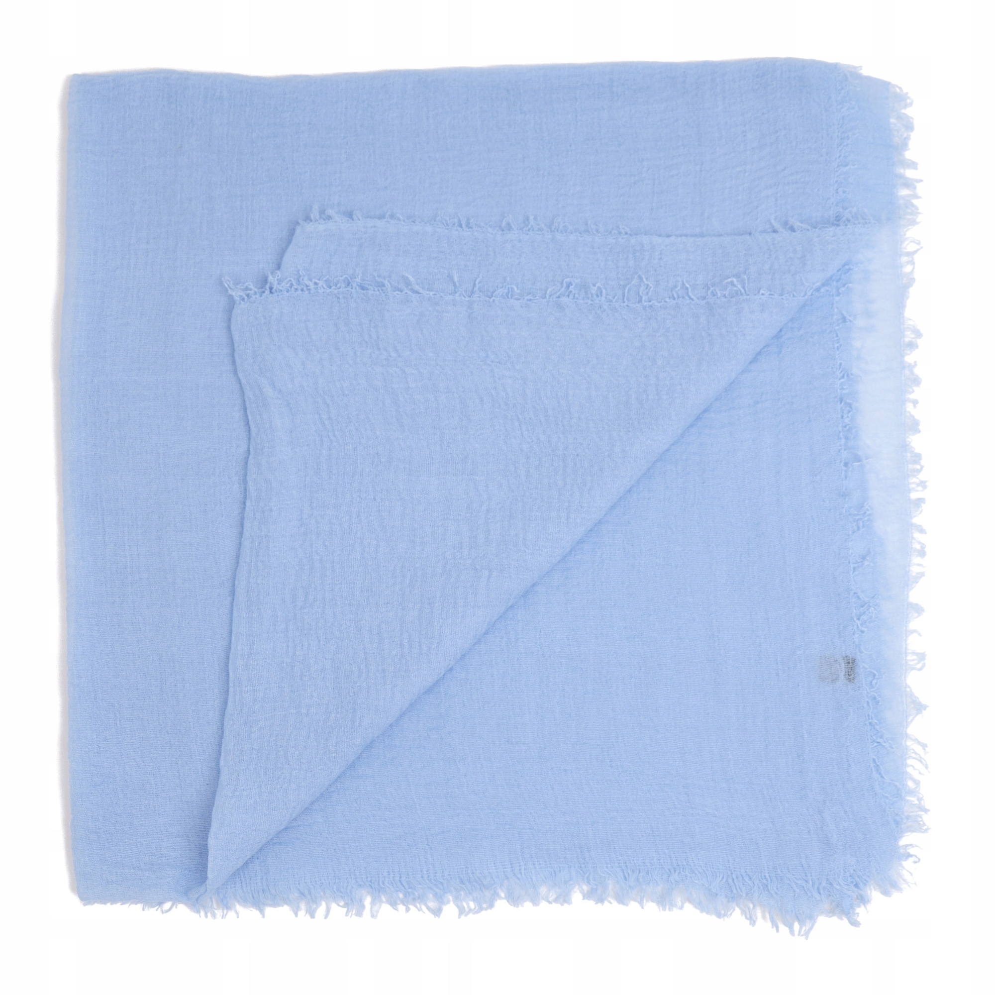 Szal damski apaszka chusta niebieski Waga produktu z opakowaniem jednostkowym 0.1 kg