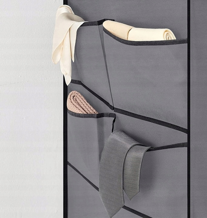 SZAFA MATERIAŁOWA TEKSTYLNA SKŁADANA GARDEROBA ZAMYKANA PÓŁKI XXL Marka inna