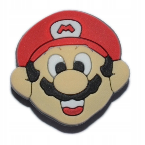 

Gry - Przypinka do Crocs - Mario głowa - 1230