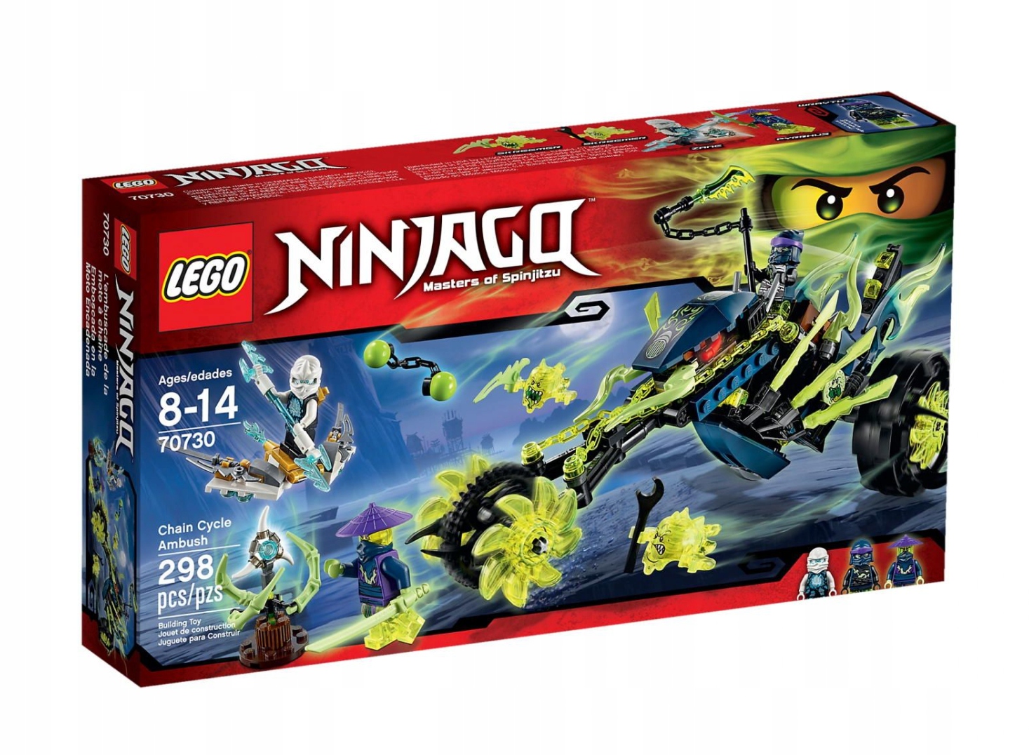 Lego Ninjago Pojazd łańcuchowy 70730