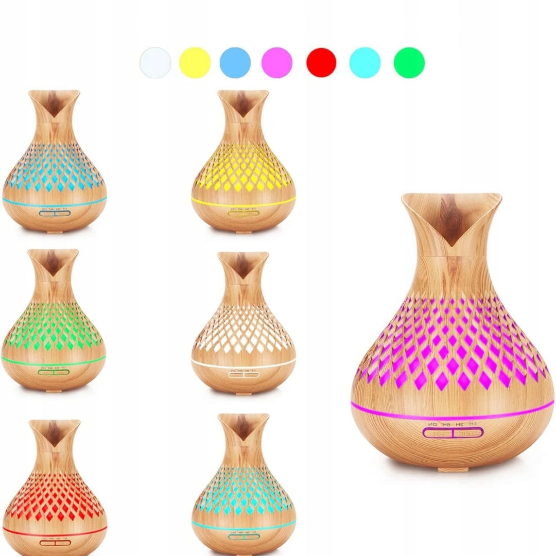 Zvlhčovač vzduchu difuzér aroma elektrický aromaterapie pro oleje