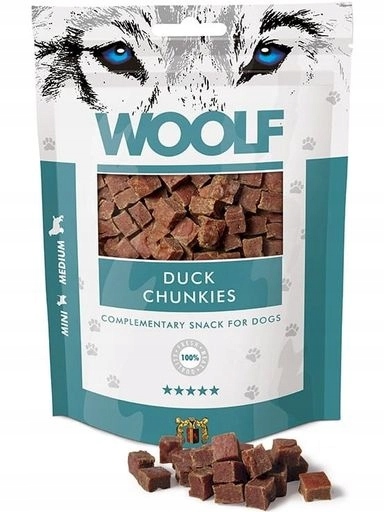 5 x Woolf Chunkies Duck 100 g