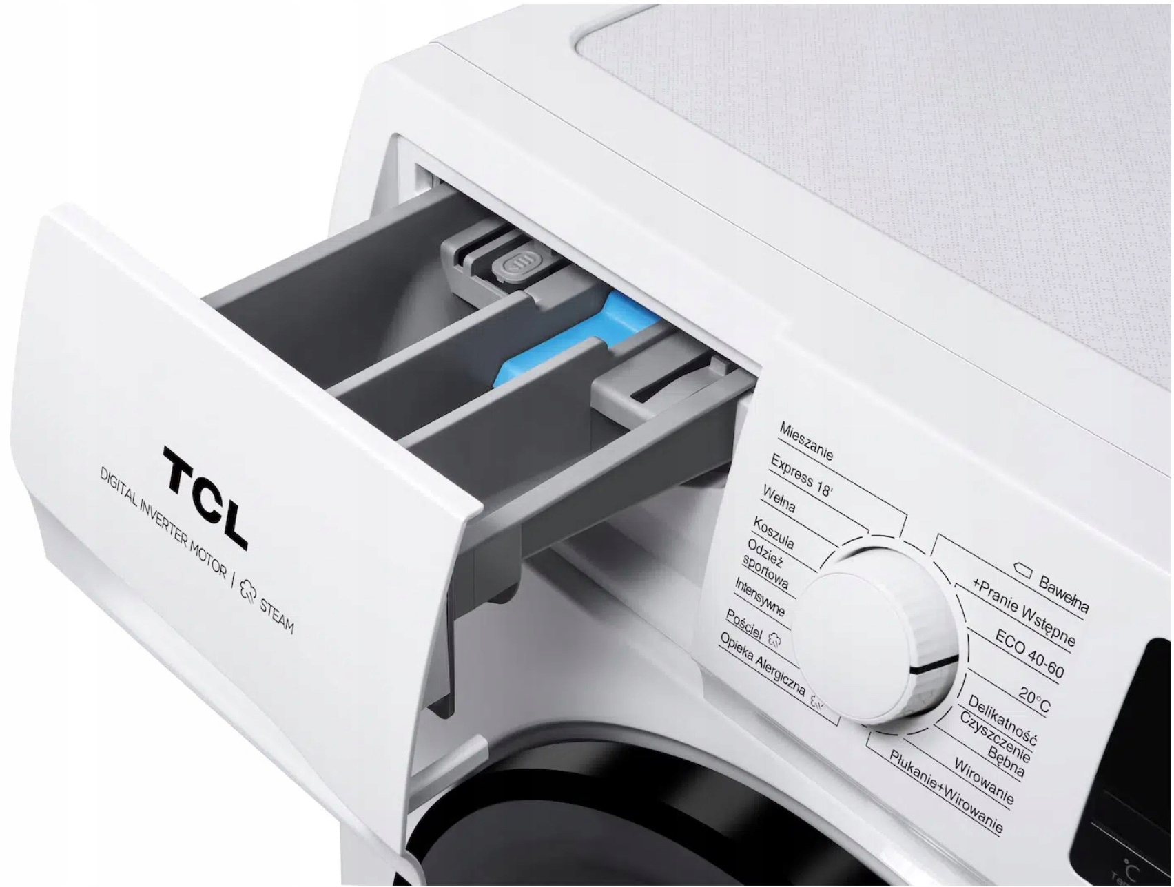 PRALKA TCL FF0612WB0PL 6 kg 1400 obr Inverter, Steam Model FF0612WB0PL