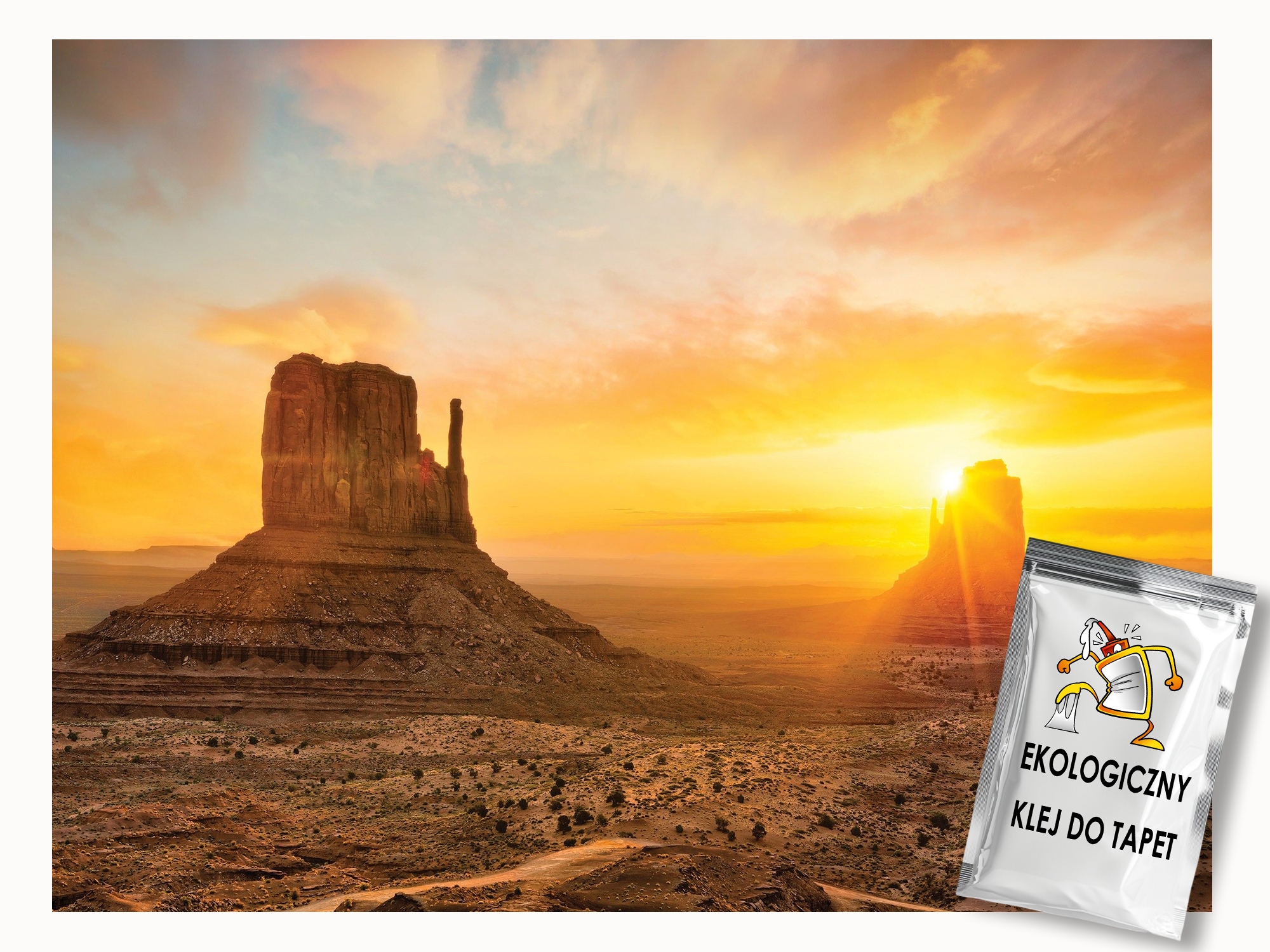 Fototapeta Flizelina Krajina Arizona Usa Monument Valley Skály 350x250 lepidlo