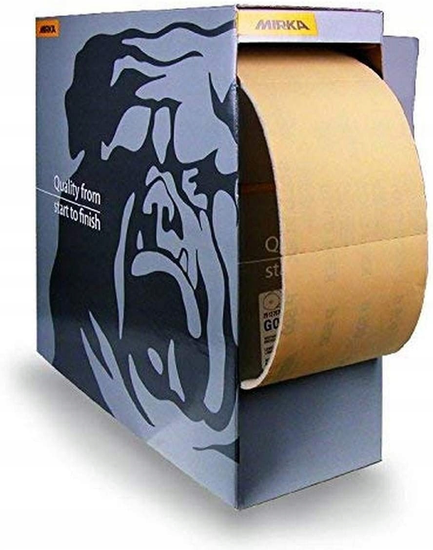 Papier na gąbce Mirka Goldflex Soft P150 115 mm x 1 m