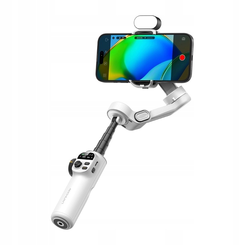 Gimbal Aochuan X2 s Rgb osvětlením (bílý)