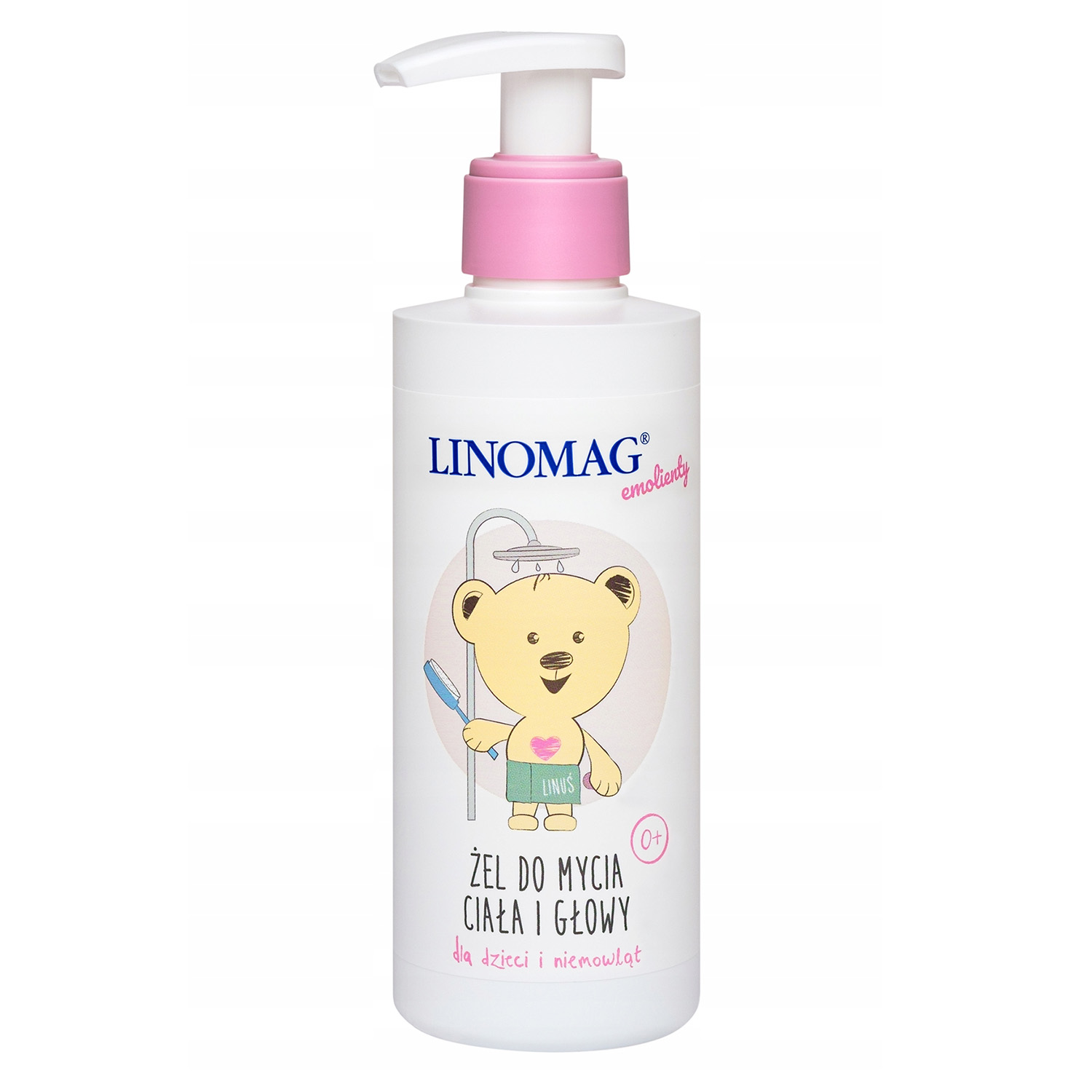 Linomag Żel do mycia ciała i głowy dla dzieci 200