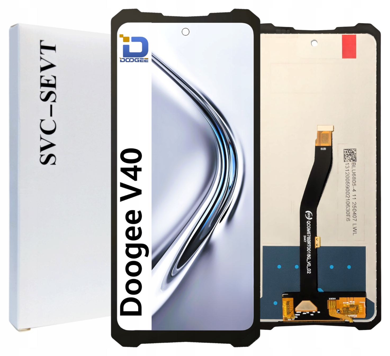 Displej pre Doogee V40 LCD displej Originál Zila