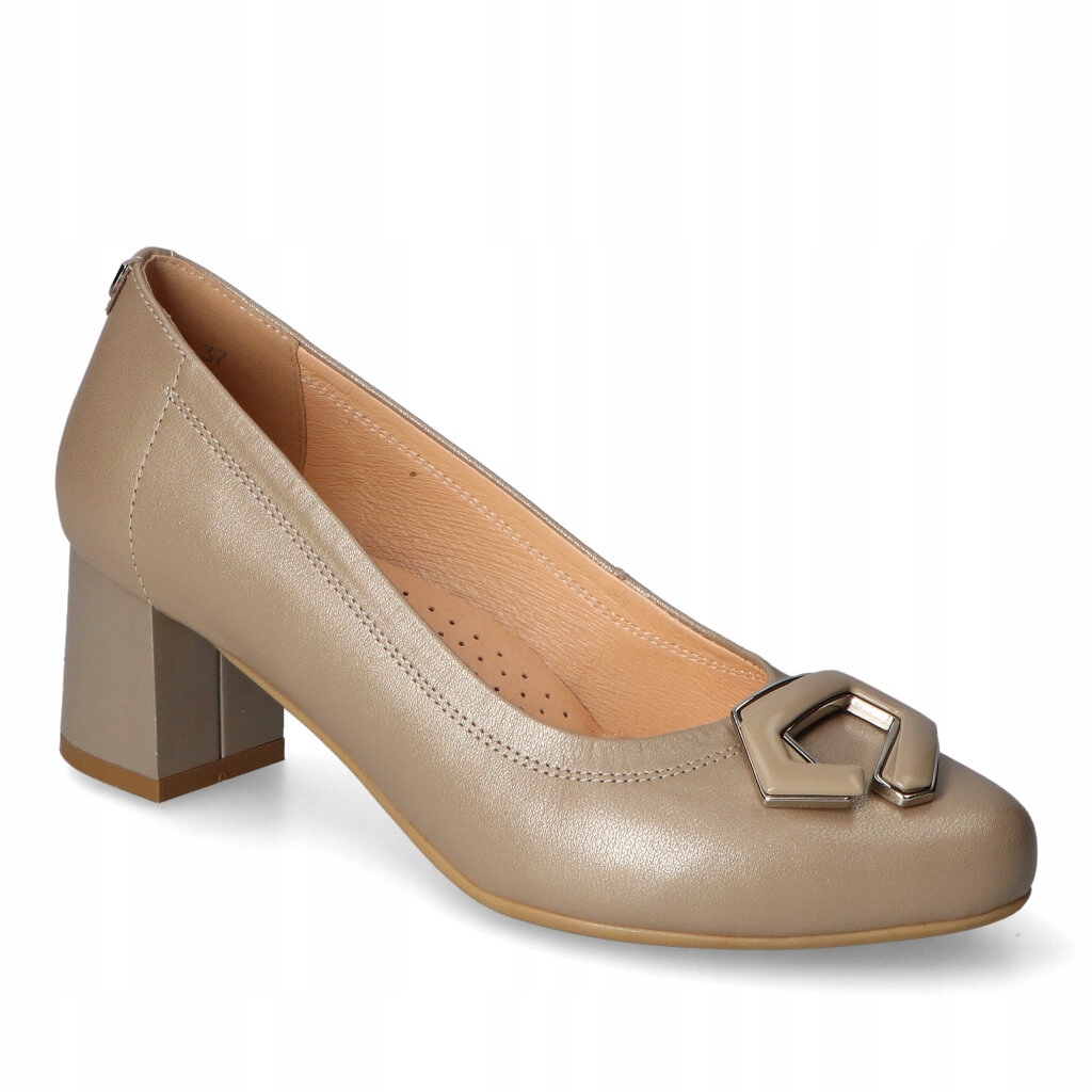 Boty Pulso AF-1497/Almus18572 Tmavě béžová lico 40
