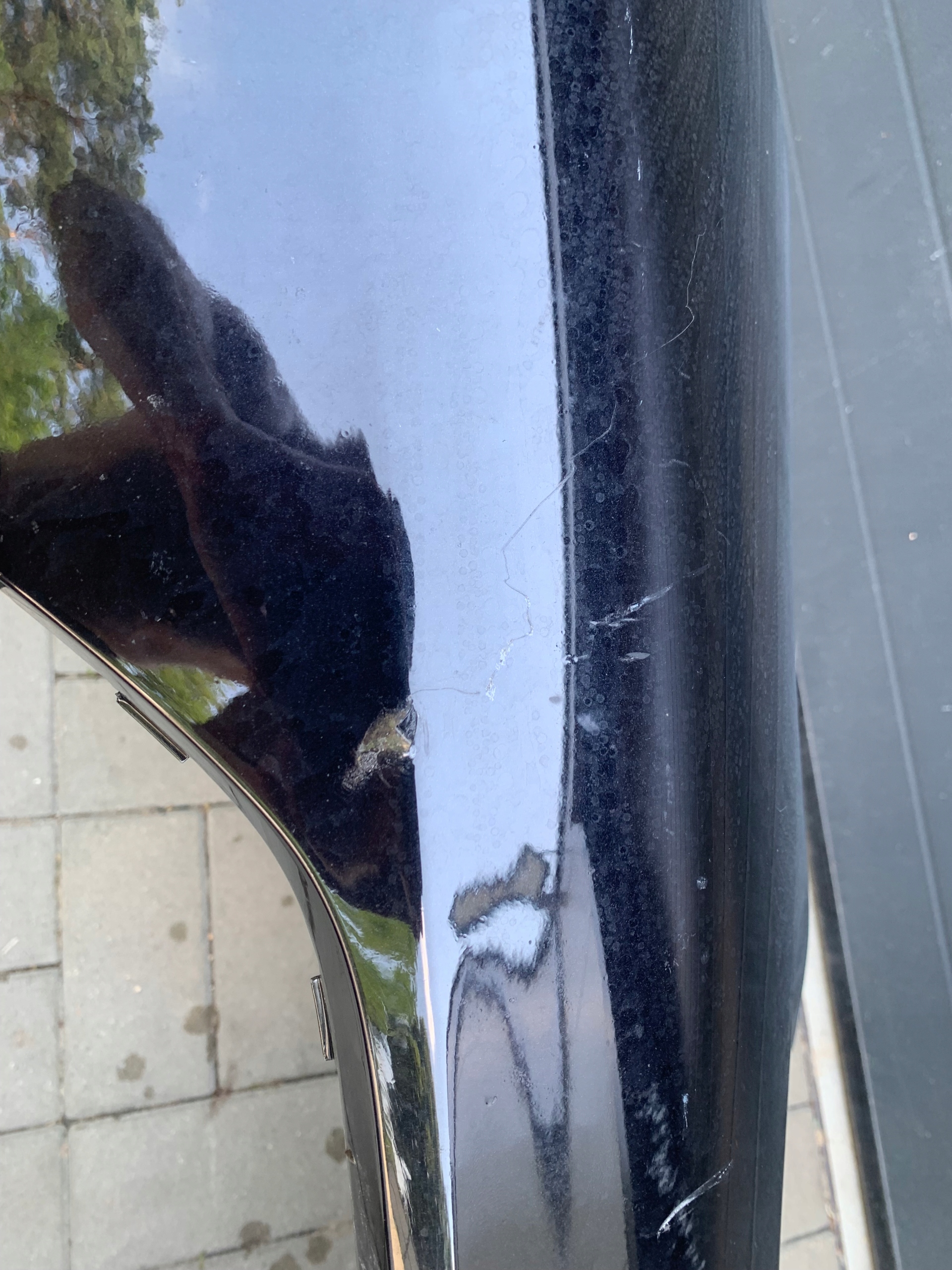 Porsche Panamera 971 Sport design bumper front
