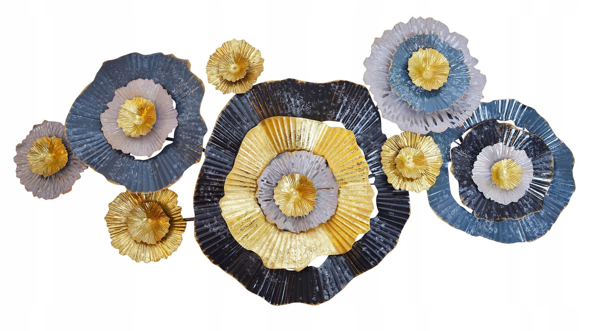 Dekoracja Ścienna Maxi Kwiaty 135,9x68,6x8,3cm