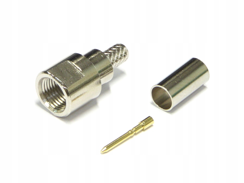 

Wtyk Fme zaciskany na kabel RG58 RG174 H155 Fvat